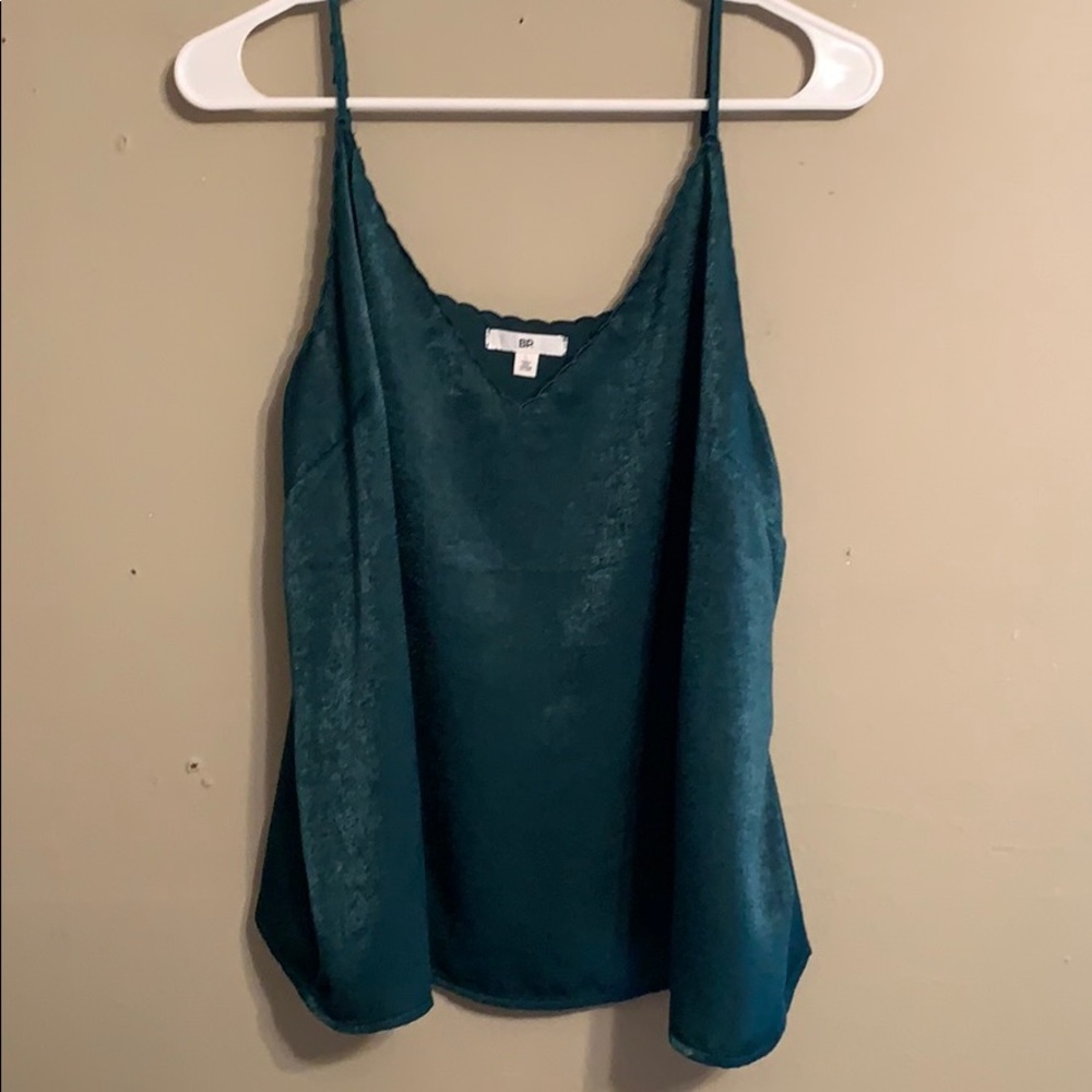 Satin tank top